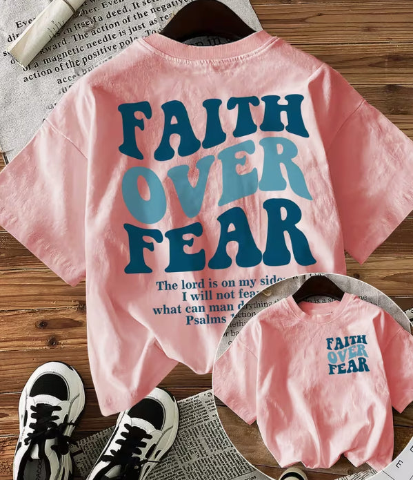 Faith over fear 03 T-shirt - (Unisex)