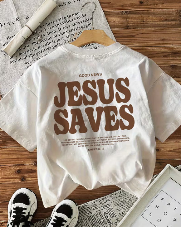 Jesus saves T-shirt 02 - (Unisex)