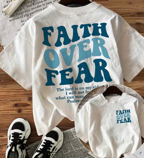 Faith over fear 03 T-shirt - (Unisex)