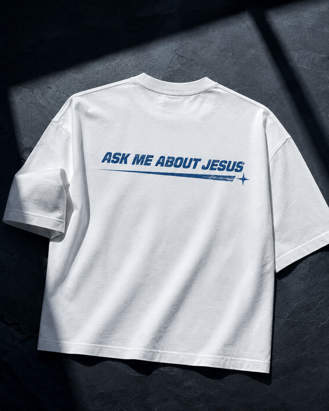 ASK ME ABOUT JESUS - T-SHIRT