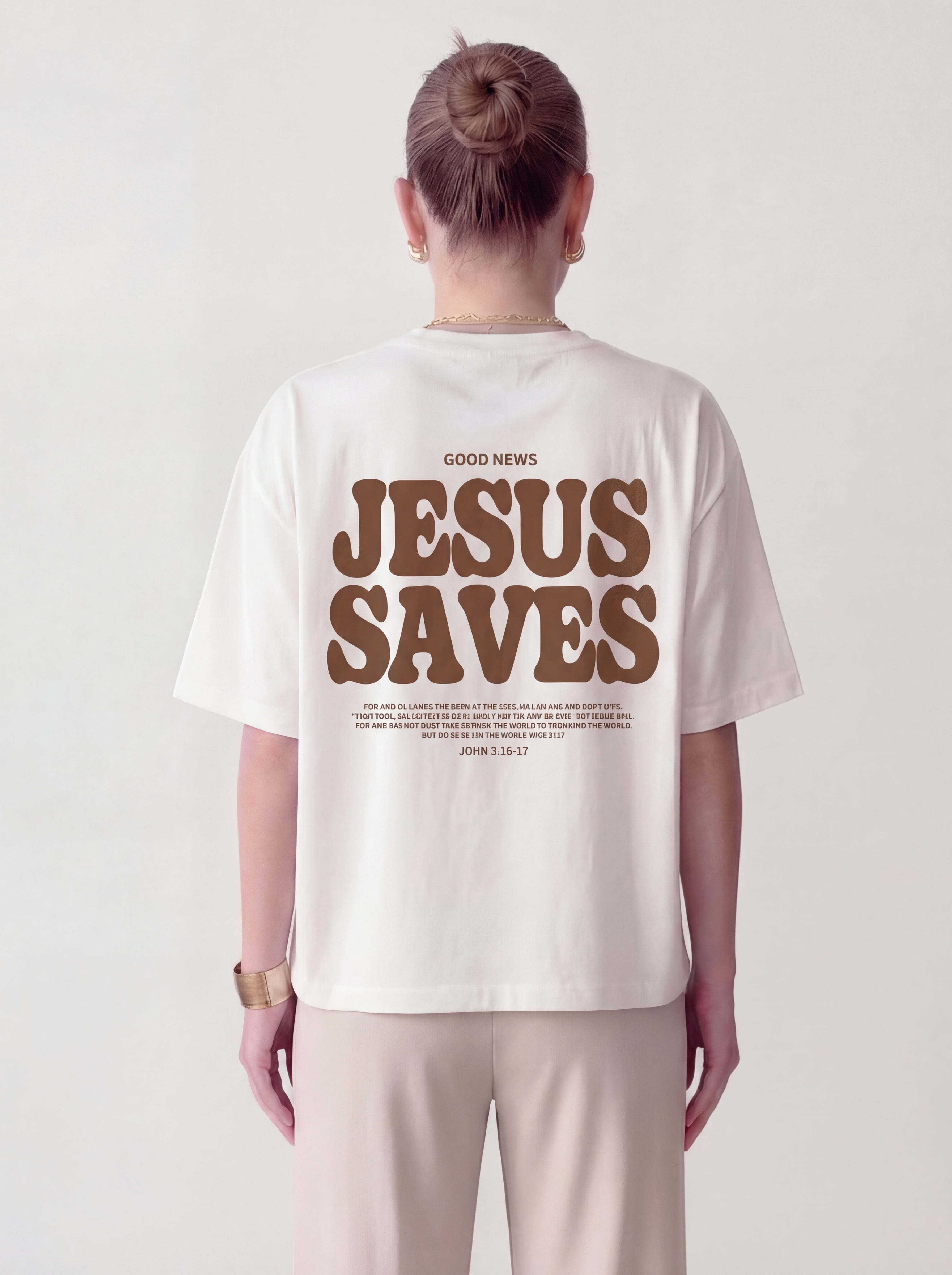 Jesus saves T-shirt 02 - (Unisex)