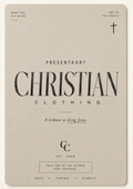 Christian clothing Presentkort
