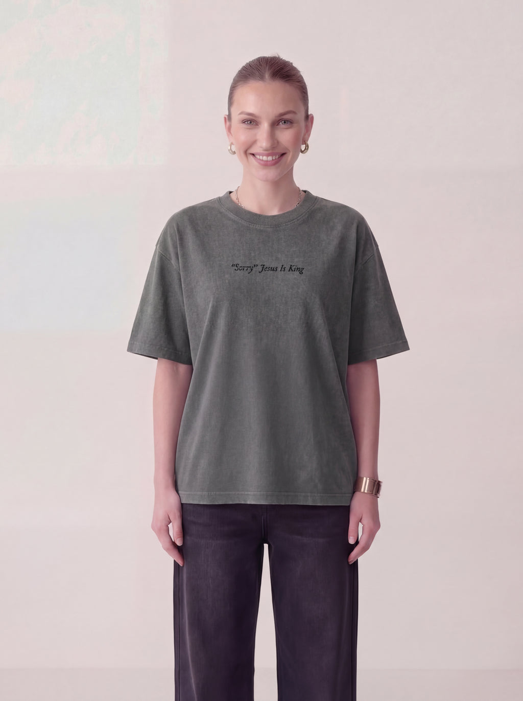 Jesus is king T-shirt - (Unisex)