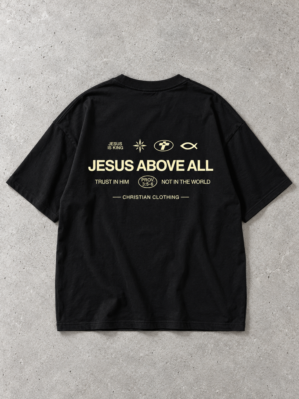 JESUS ABOVE ALL - T-SHIRT - HERR
