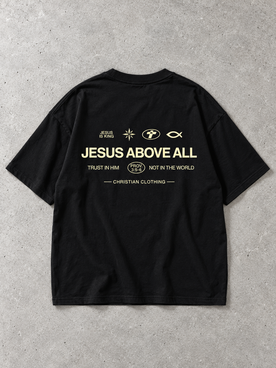 JESUS ABOVE ALL - T-SHIRT - HERR