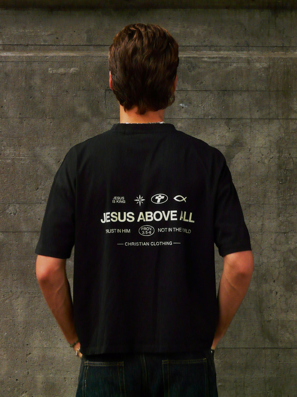 JESUS ABOVE ALL - T-SHIRT - HERR