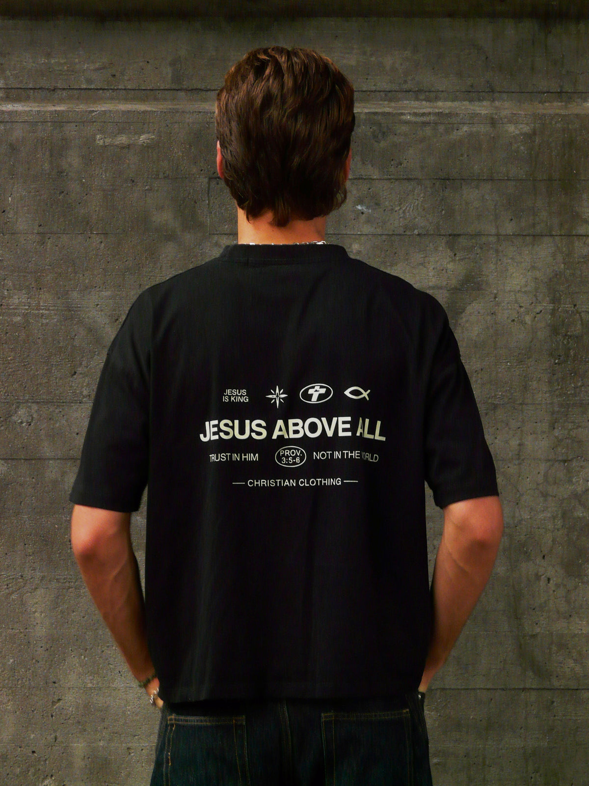 JESUS ABOVE ALL - T-SHIRT - HERR