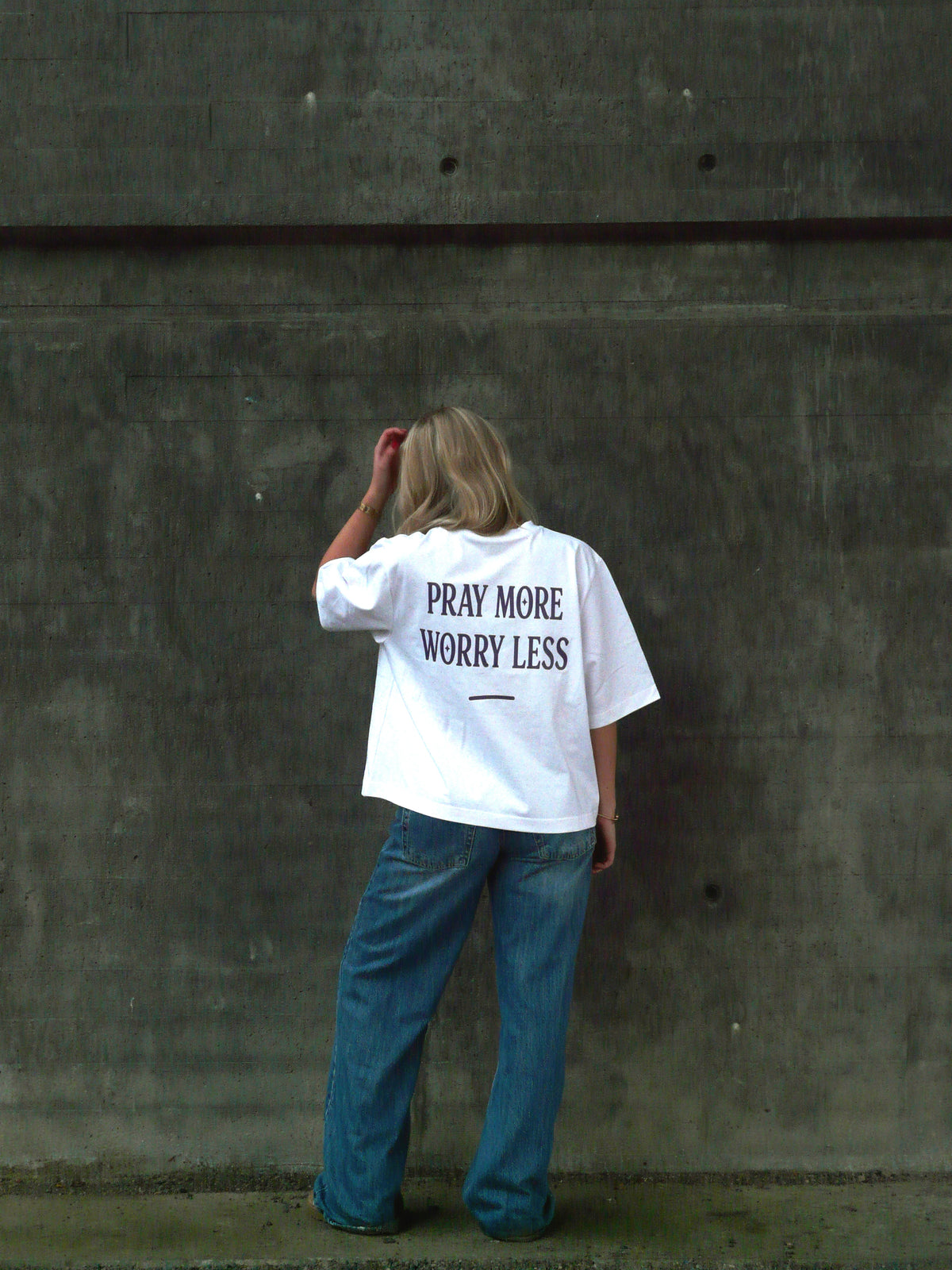 PRAY MORE - T-SHIRT - DAM