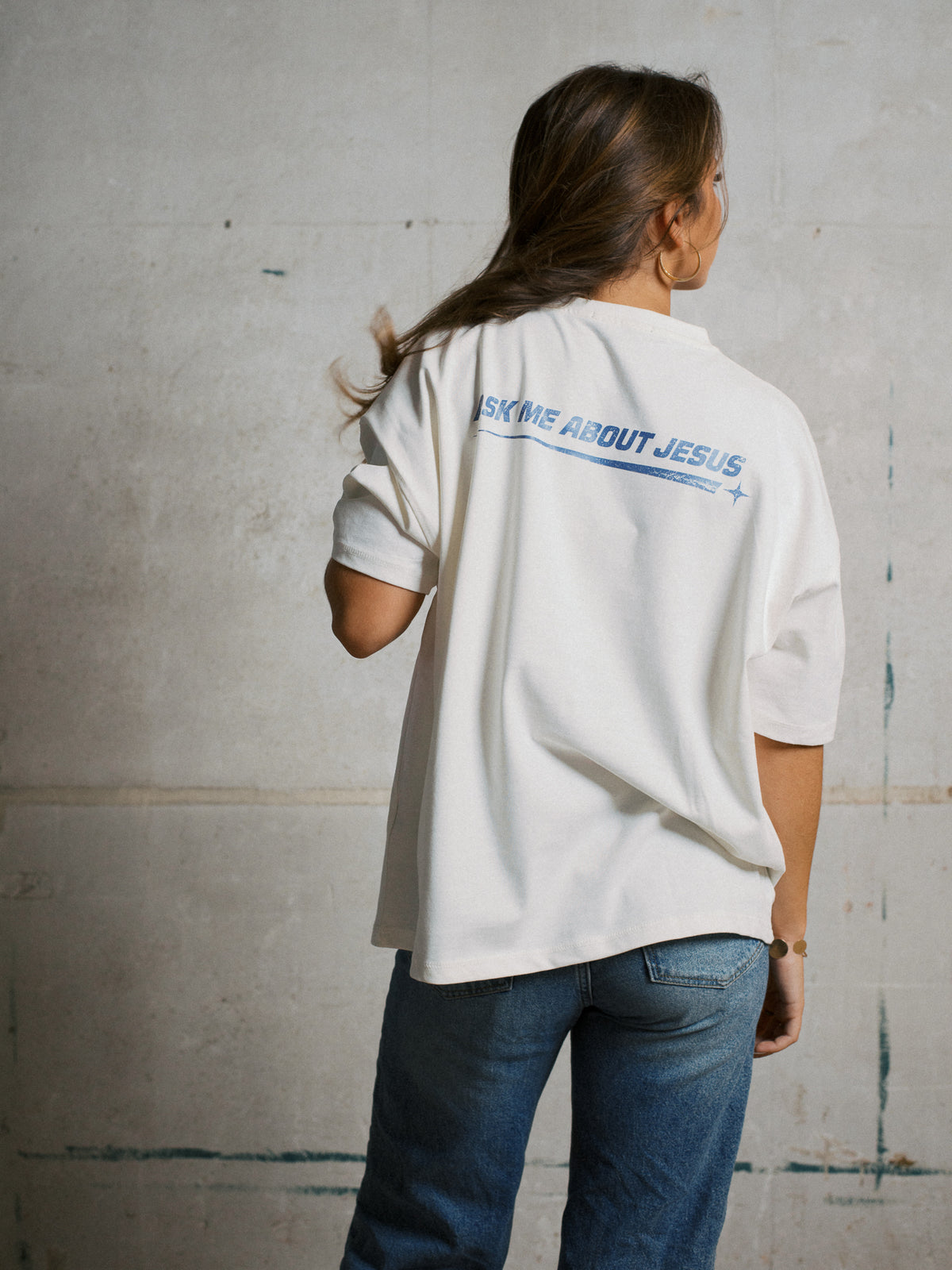 ASK ME ABOUT JESUS - T-SHIRT - UNISEX