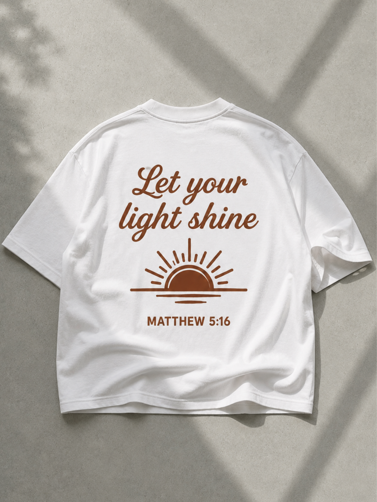 LET YOUR LIGHT - T-SHIRT - UNISEX